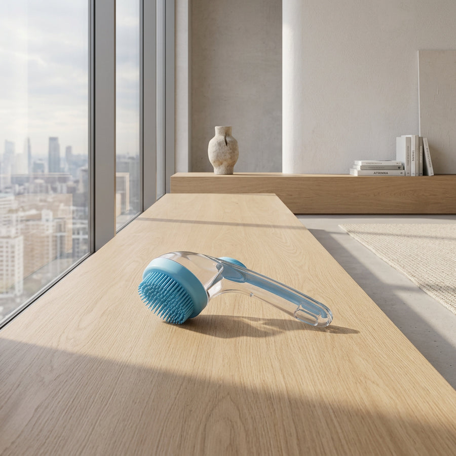 Suwora Node sensor-activated pet bowl — lid open position